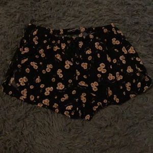Floral Romper Shorts